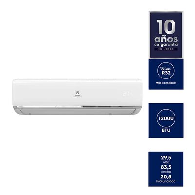 Aire Acondicionado Split Inverter Electrolux EAIX12 12000 BTU