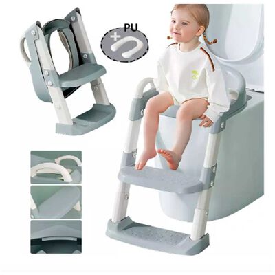 Imagen 2 del producto Asiento reductor con Escalera para Baño Bebesit