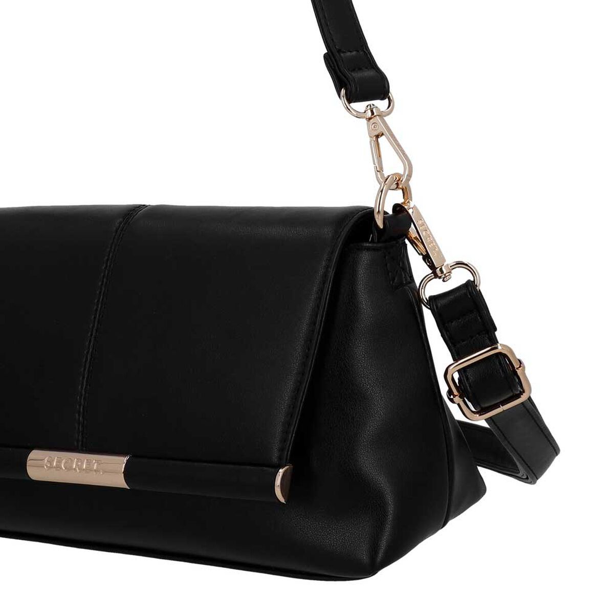 Cartera Bandolera Secret Sicilia SC7 Mediana Negra