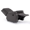 Juego de Living Reclinable Daniels Sof&aacute; 3 Cuerpos + 2 Bergers Norman Gris