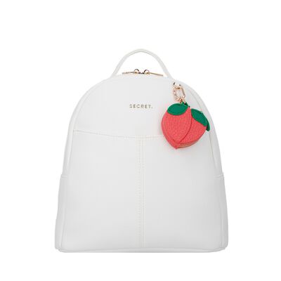 Mochila de Mujer Secret Aruba SC7 Mediana Blanco