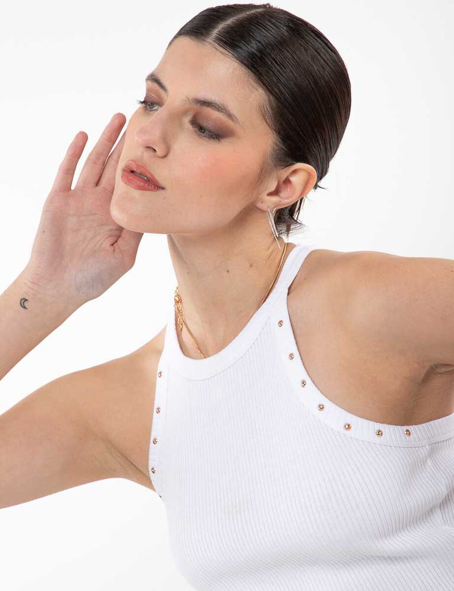 Polera Sin Mangas Mujer Fiorucci