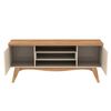 Rack TV Exit Lis Hasta 65" Beige Cedro