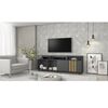 Rack Di Poretti Atraente 70" Gris