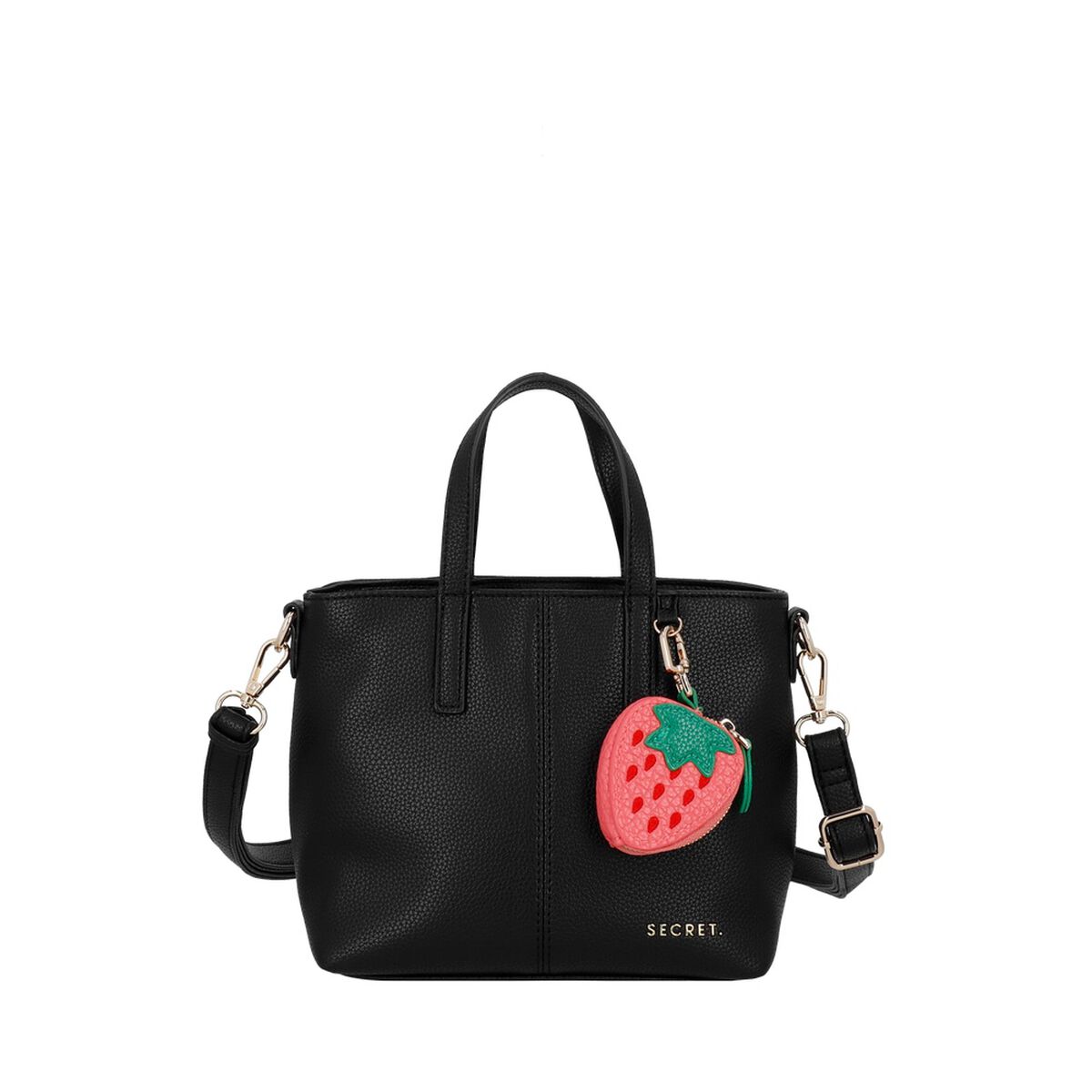 Cartera Bandolera Secret Aruba SC7 Mediana Negro