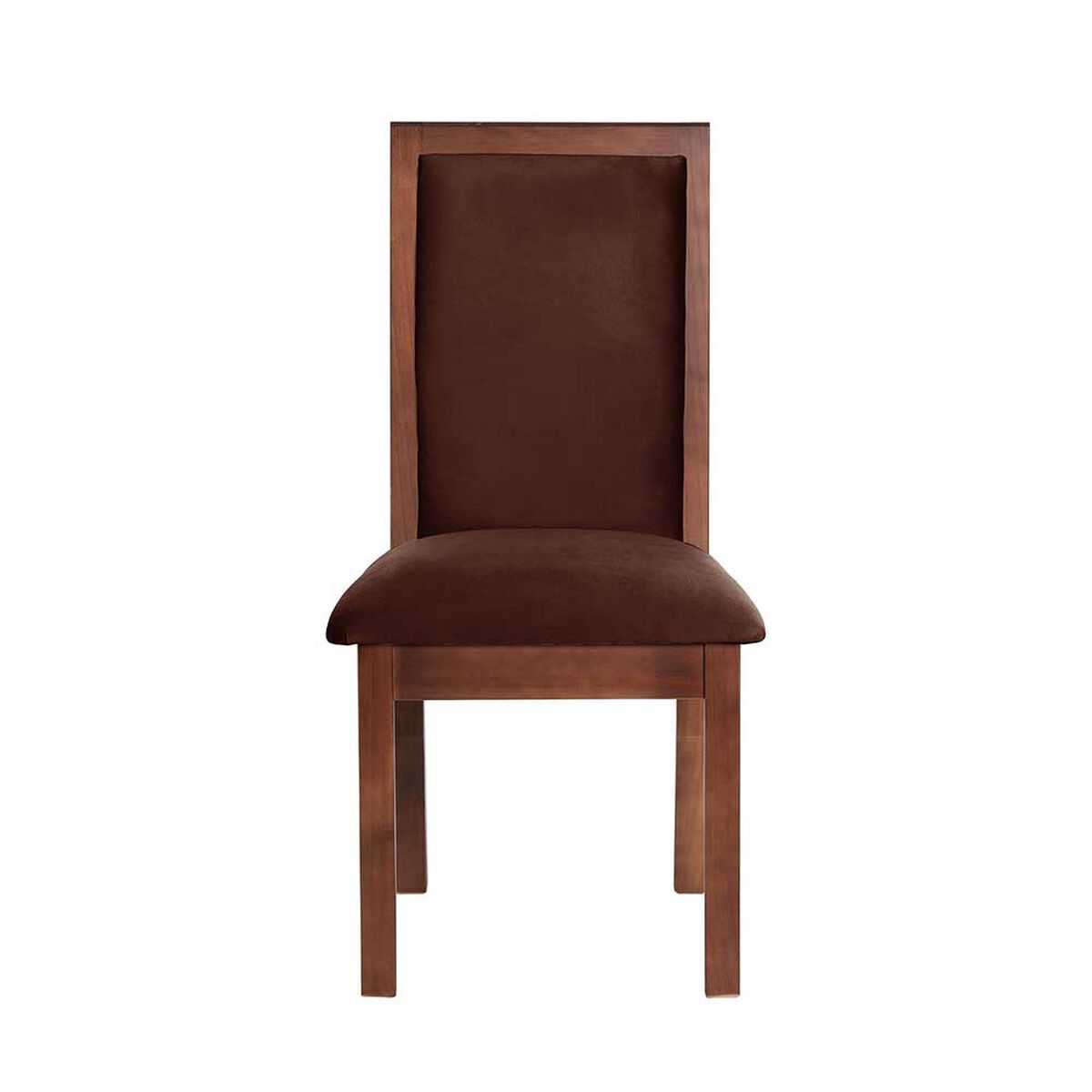 Juego de Comedor Latam Home Pamplona Segovia 6 Sillas Cuero Negro
