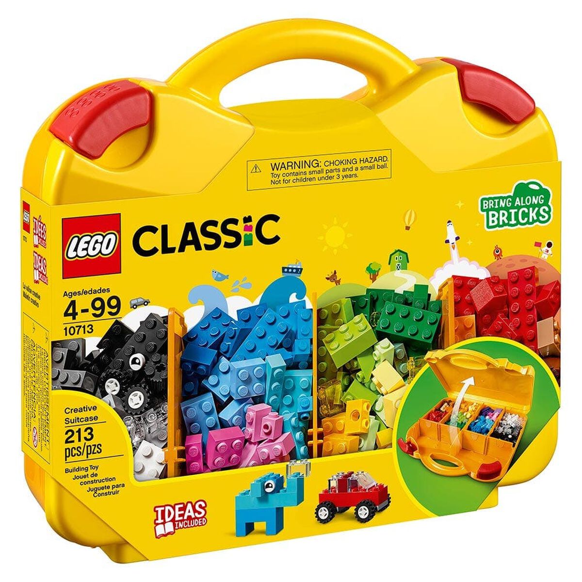 Set Maletín de Bloques Classic Creativo  213 Piezas Lego