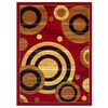 Bajada De Cama Modalfo Kashan King 60 x 90 cm Rojo