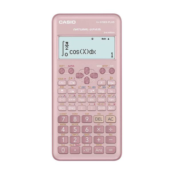 Calculadora Científica Casio FX-570ESPLUS2-PK Color Rosa
