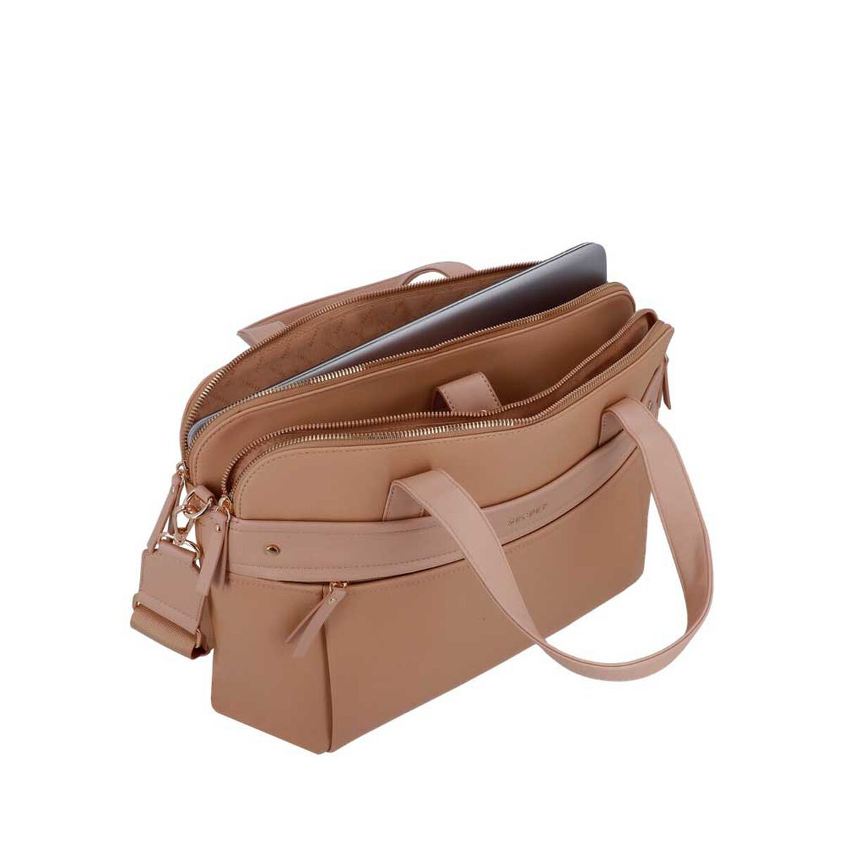 Cartera Porta Laptop 16" Secret Londres SC7 Grande Beige