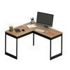 Escritorio Esquinero Vekkahome Met&aacute;lico Caf&eacute; 116X116