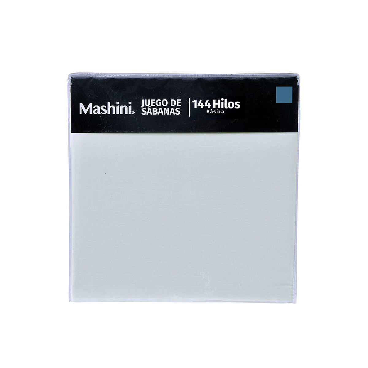 Juego de Sábanas Mashini 144 Hilos 2 Plazas Liso Gris