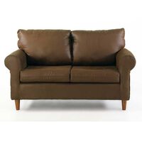 Sofá Kea Retro 2 Cuerpos Tabaco