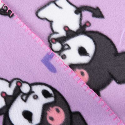 Imagen 2 del producto Frazada de Poliéster Hello Kitty 115 x 130 Kuromi Multicolor