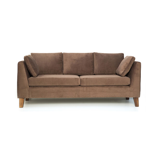 Sofá Barra Design Estocolmo 3 Cuerpos Café
