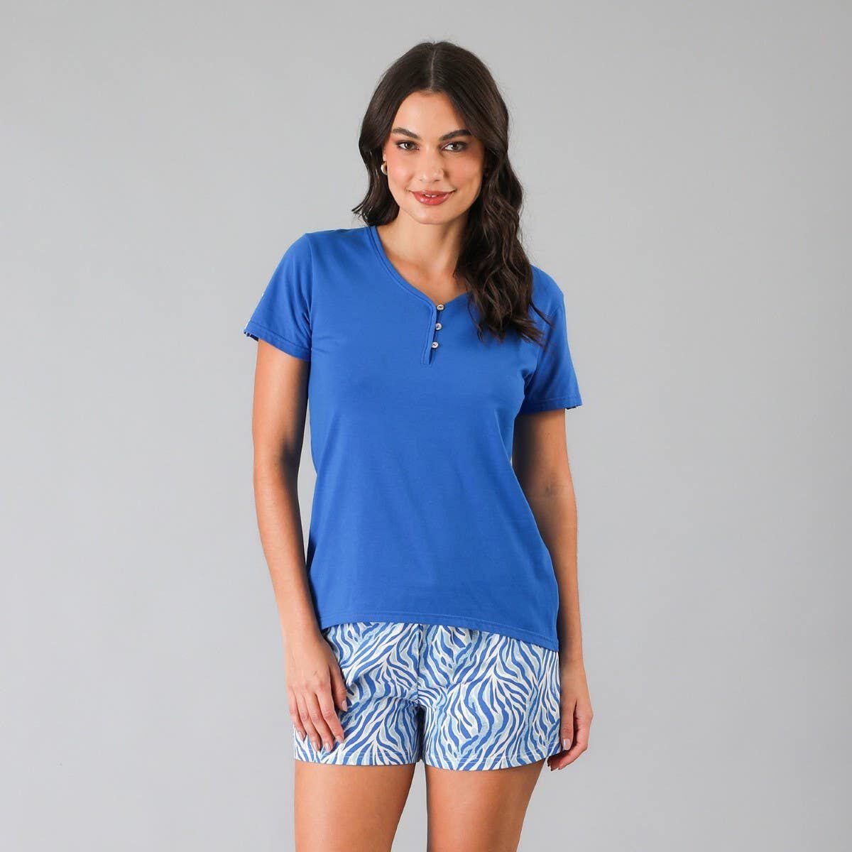 Pijama Mujer Flores
