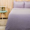 Cubrecama Prewashed Dreams King Liso Violeta