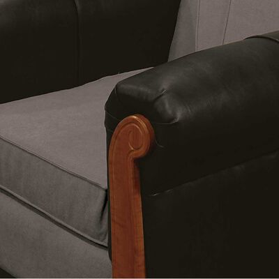 Imagen 2 del producto Juego de Living Elegant Detail Marsella Sofá 3 Cuerpos + Sofá 2 Cuerpos Gris