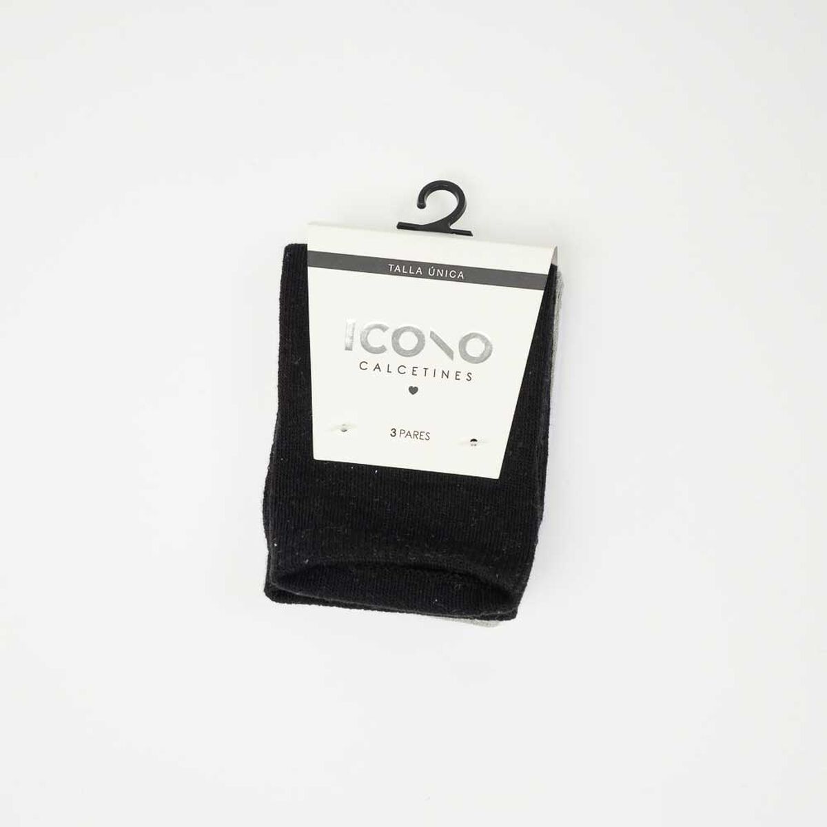 Pack 3 Calcetines Corto Mujer Icono