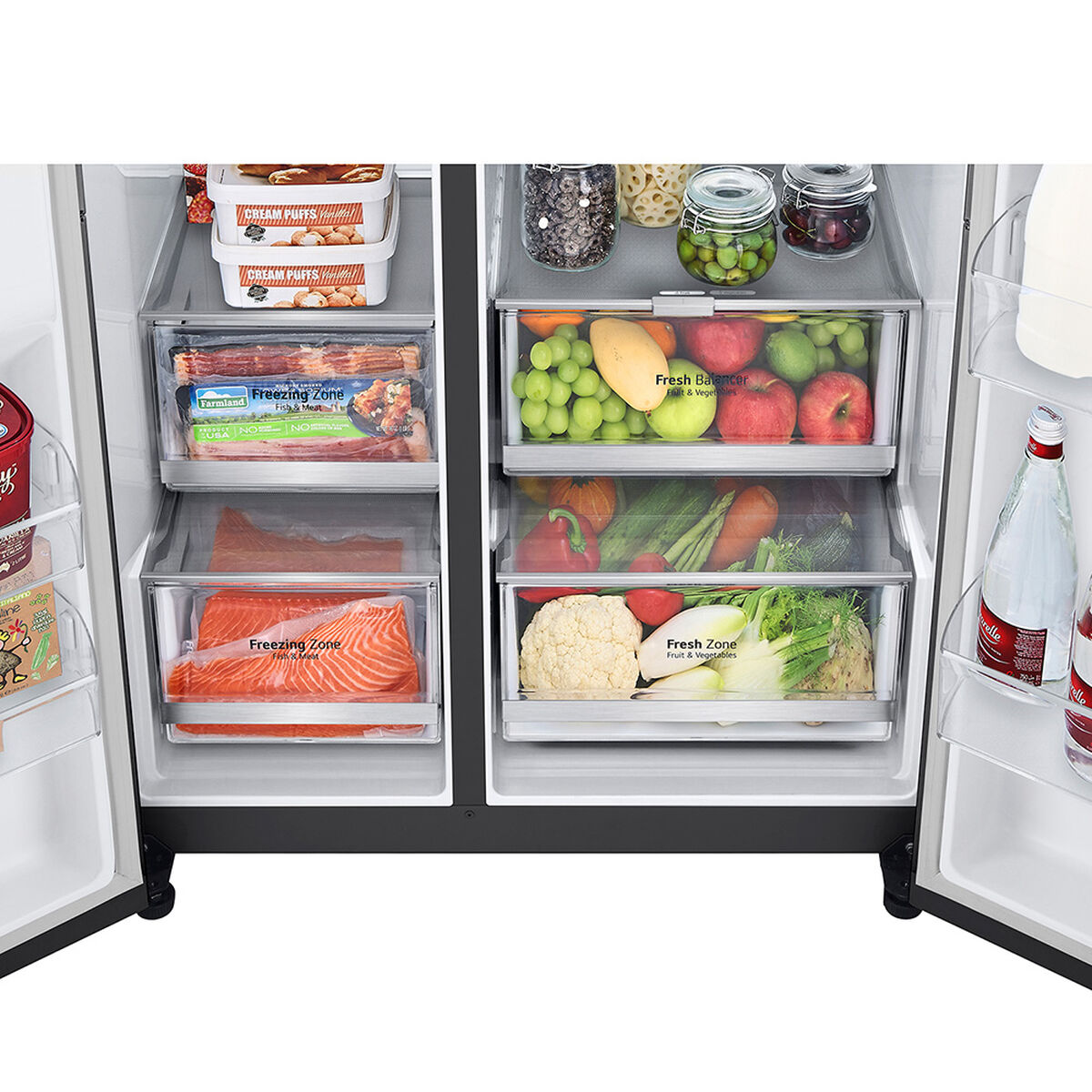 Refrigerador Side by Side LG LS66SXTC 598 lts.