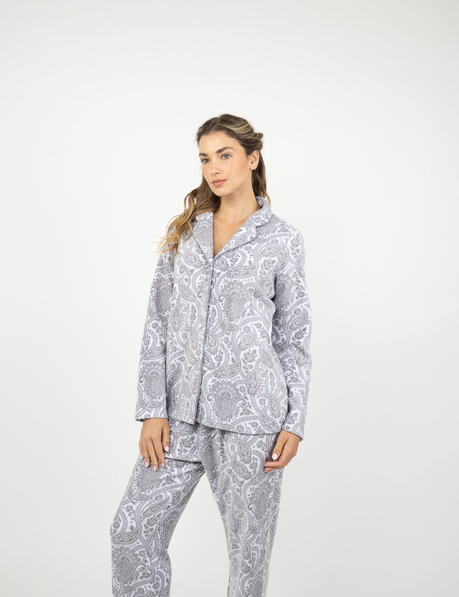 Pijama Polar Mujer Portman Club