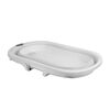 Bañera Bebe Jelly Plegable con Hamaca y Termómetro Gris Bebesit