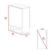 Mesa Abatible TuHome Compact Wengue
