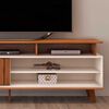 Rack TV Vekkahome Flow Hasta 70" Café Beige