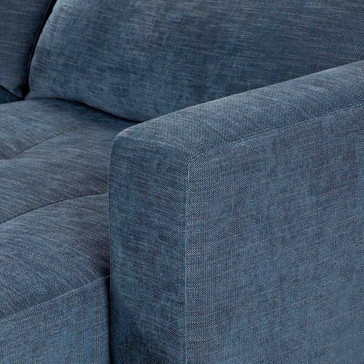 Sof&aacute; Seccional Derecho Rosen Copeland 3 Cuerpos Indigo