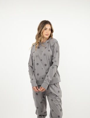 Imagen 1 del producto Conjunto Pijama Mujer Zibel Grafito