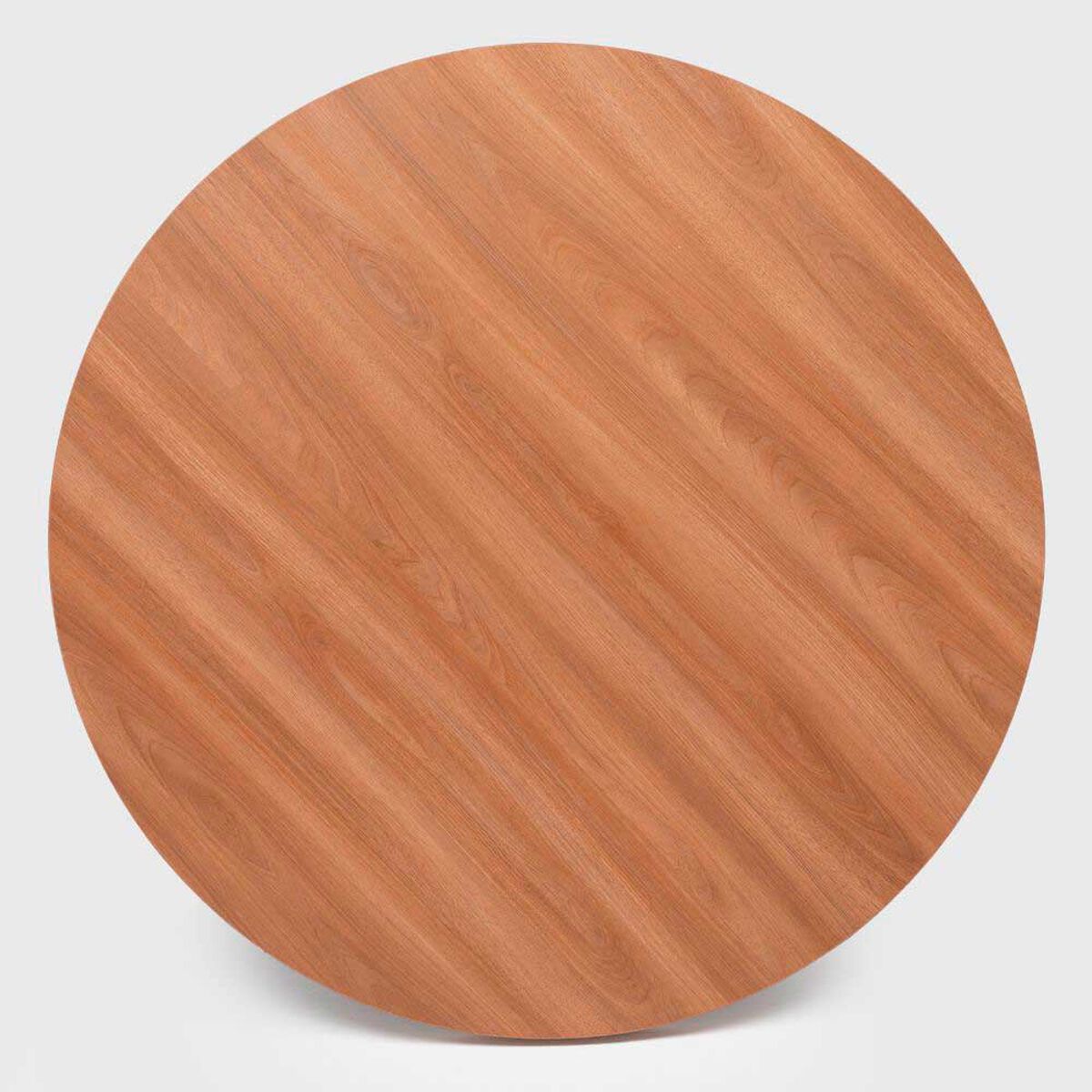 Mesa de Comedor Redonda Roca Capitolio 100cm Canela Negro