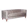 Sofá Latam Home Brescia 3 Cuerpos Gris