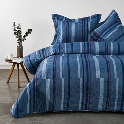Quilt Estampado American Family King Marine