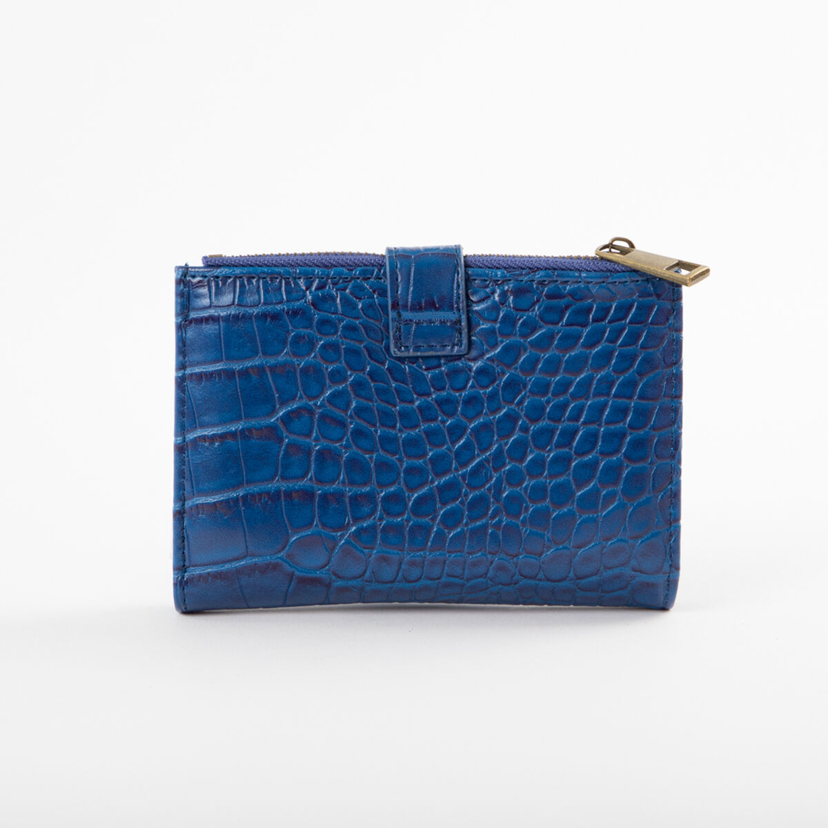 Billetera Ecocuero Azul Portman Club