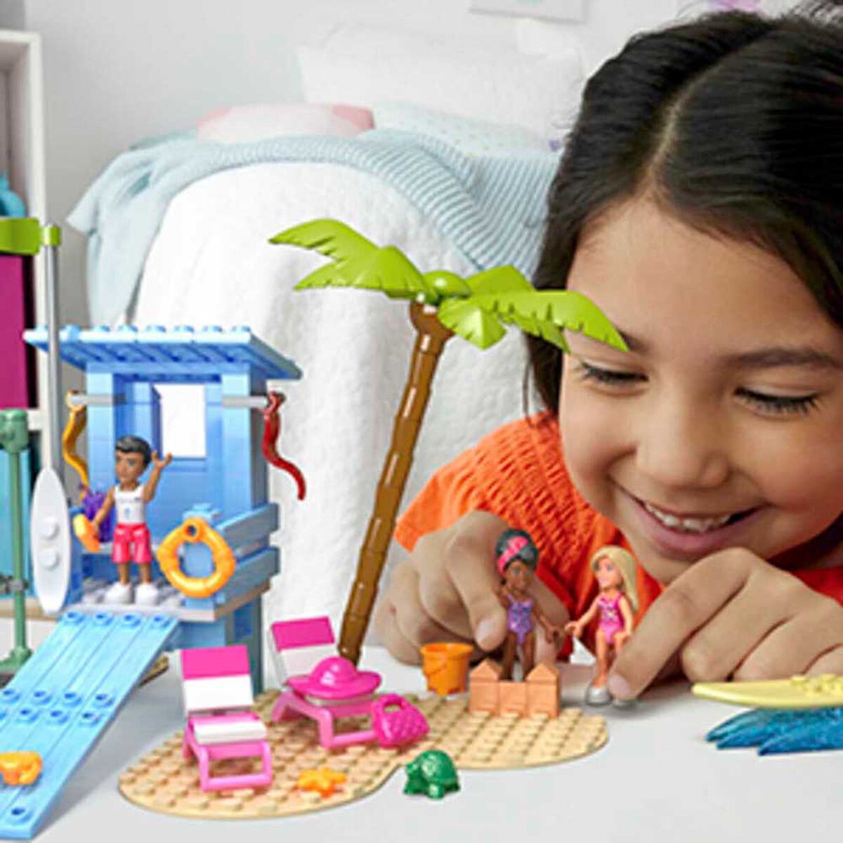 Barbie Construcción Bote de los Sueños Malibú Mega