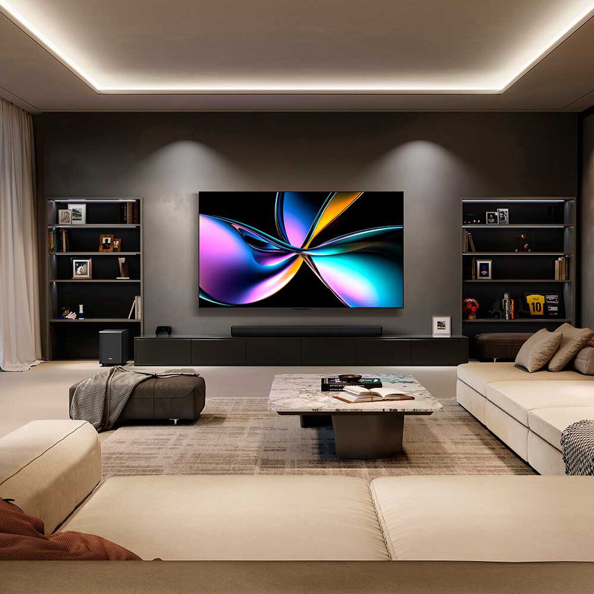 MINILED 75" Hisense 75U7QG PRO Ultra HD 4K