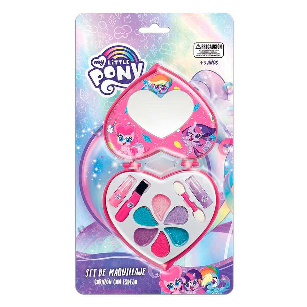 Set de Maquillaje Corazon con Espejo My Little Pony Hasbro