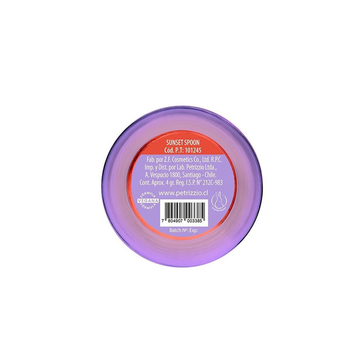 Pudding Pop Lip&Cheek Sunset Spoon Petrizzio