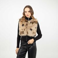 Chaqueta Sin Mangas Mujer Soviet Negro