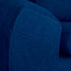 Seccional Derecho Elegant Houston Cheise Tela 5 Cuerpos Azul