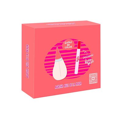 Imagen 1 del producto Set Regalo Perfume Mujer Agatha Ruiz de la Prada Gotas de Color EDT 50 ML + Megaspritzer 10 ML