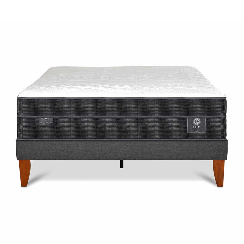 Cama Europea CIC 2 Plazas Curve Lux