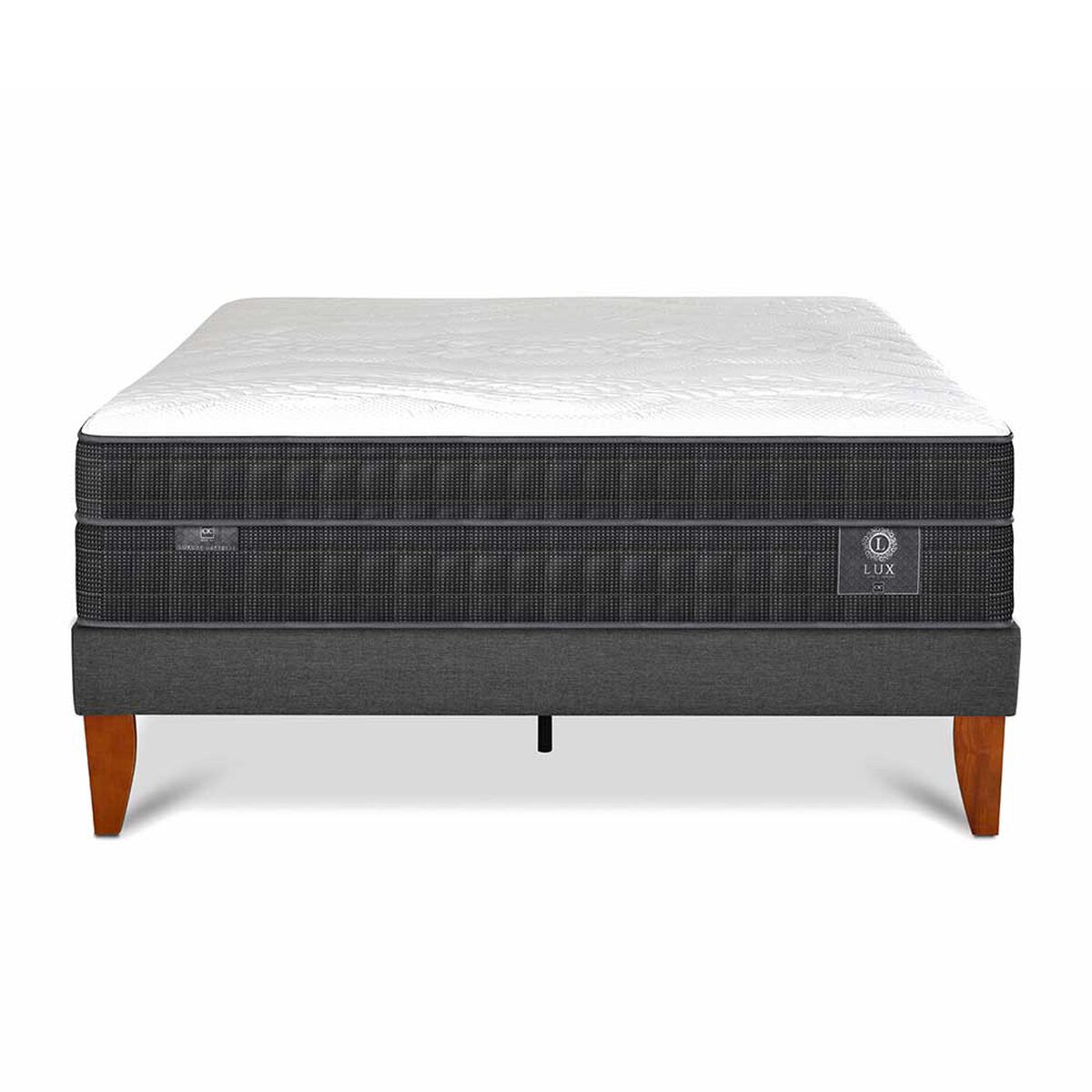Cama Europea CIC 2 Plazas Curve Lux