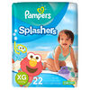 Pañales para Piscina Pampers Splashers Talla XG. 22 Unidades