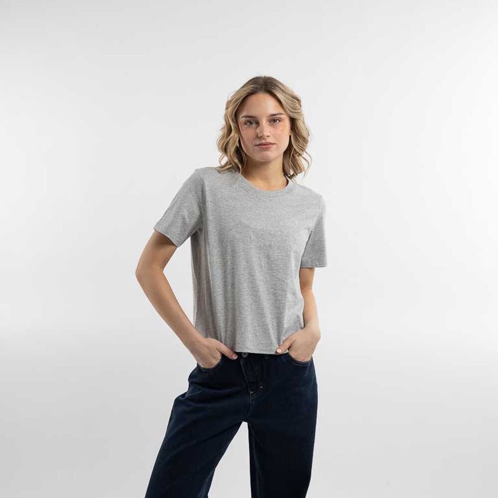 Polera Algodón Manga Corta Mujer Icono