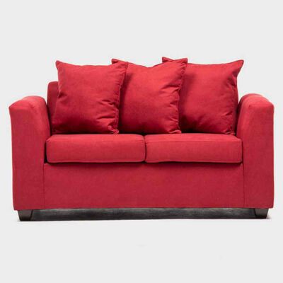 Imagen 1 del producto Sofá Cabsur Viena 2 Cuerpos Rojo