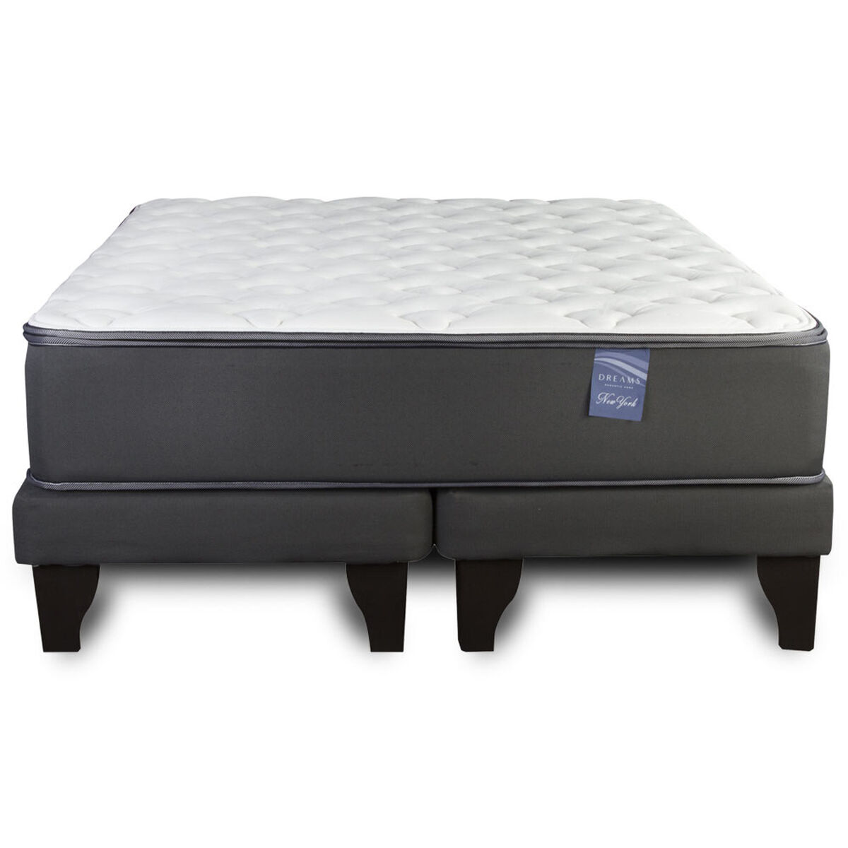 Cama Europea Dreams Base Dividida King New York