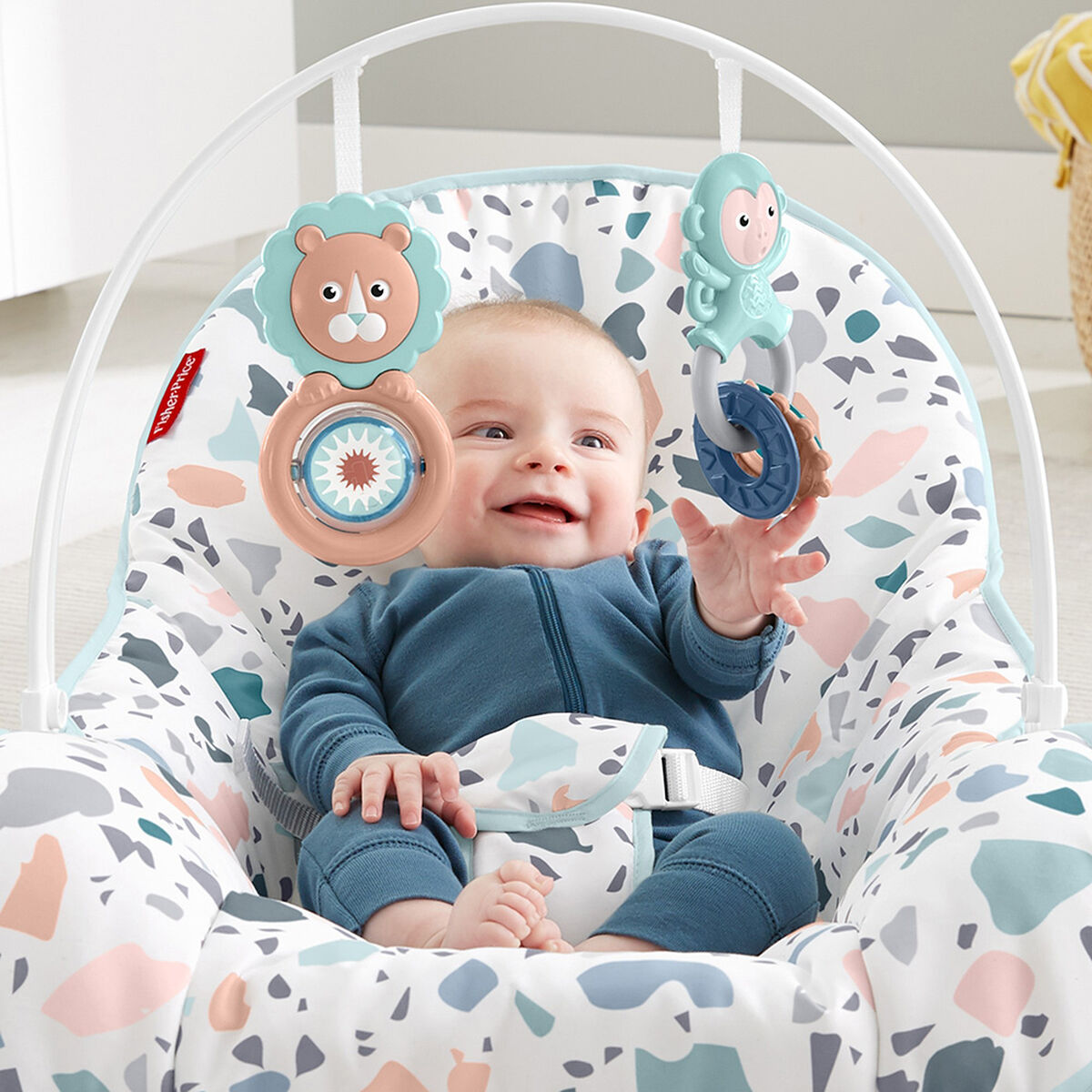 Silla Mecedora Descanso Relajante Fisher Price Baby