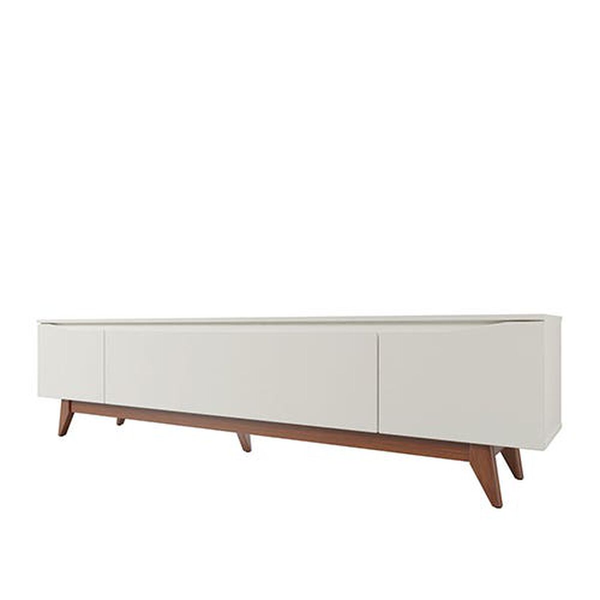Rack TV Decocasa Flyn Hasta 75" Blanco