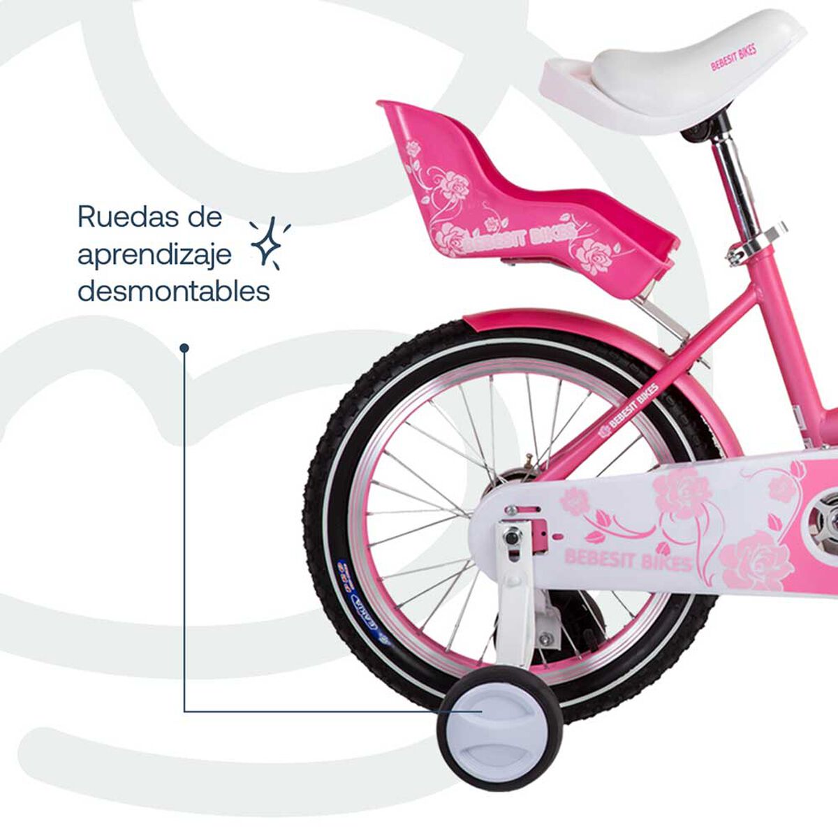 Bicicleta Queen 16Rosada Bebesit